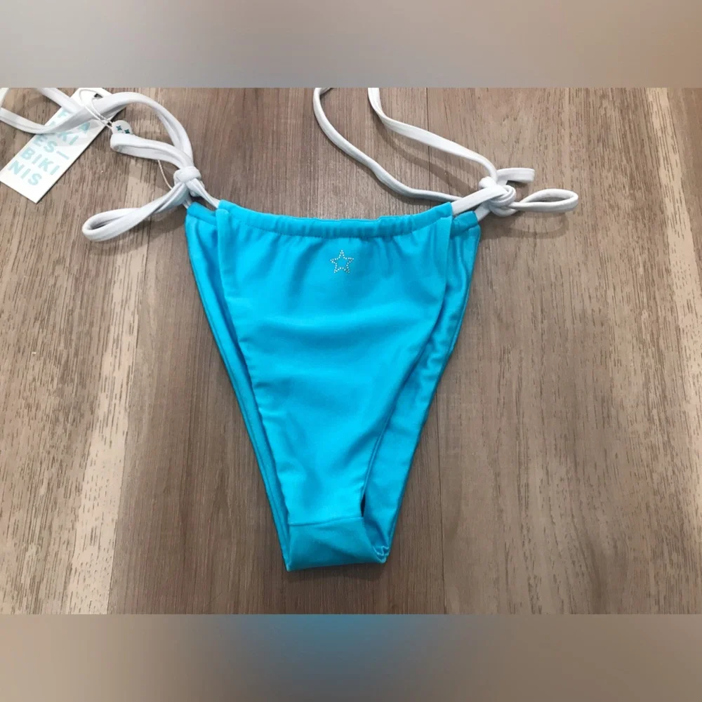 Frankies bikinis Tia Shine String Bikini Bottom